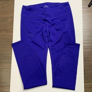 Athleta TALL Electric Blue Compression Leggings